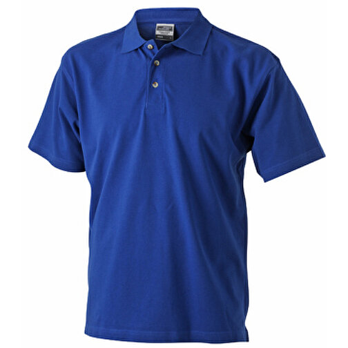 Polo-Piqué Medium , James Nicholson, dark-royal, 100% Baumwolle, ringgesponnen, XL, , Bild 1