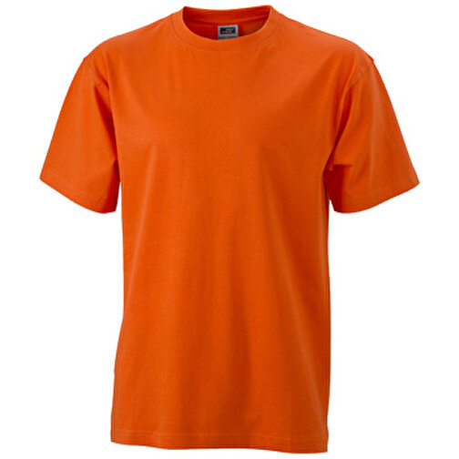 Round-T Heavy (180g/m²) , James Nicholson, dark-orange, 100% Baumwolle, gekämmt, ringgesponnen, XL, , Bild 1