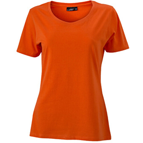 Ladies’ Basic-T , James Nicholson, dark-orange, 100% Baumwolle, ringgesponnen, XL, , Bild 1
