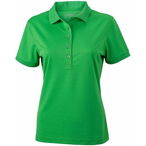 Ladies’ Active Polo , James Nicholson, grün, 100% Polyester, S, , Bild 1
