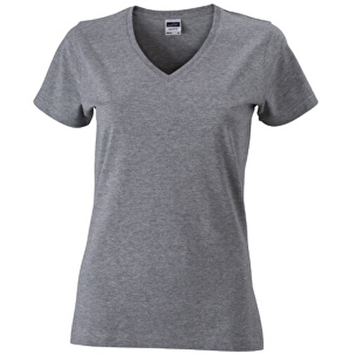 Tee-shirt cintré col V femme, Image 1
