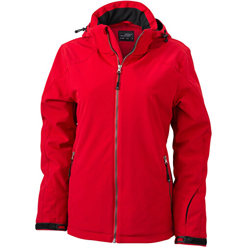Ladies’ Wintersport Jacket , James Nicholson, rot, 100% Polyester, M, , Bild 1