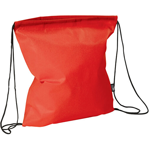 Rucksack Non-Woven 75g/m² , rot, Non-Woven, 37,00cm x 41,00cm (Länge x Höhe), Bild 1
