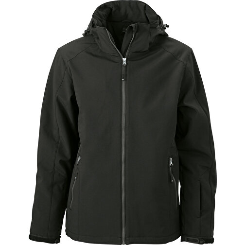 Men’s Wintersport Jacket , James Nicholson, schwarz, 100% Polyester, XXL, , Bild 1