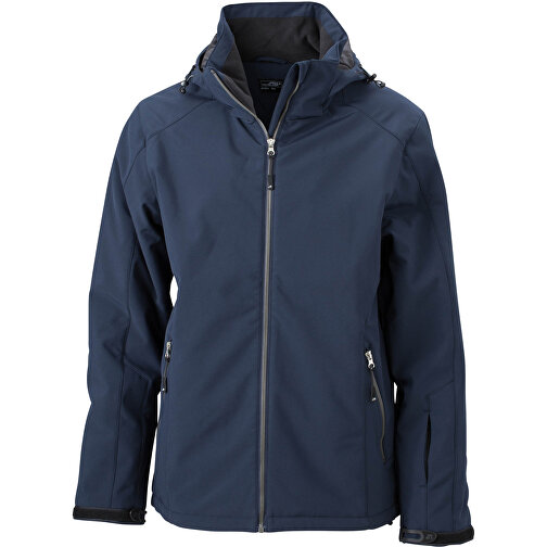 Men’s Wintersport Jacket , James Nicholson, navy, 100% Polyester, S, , Bild 1