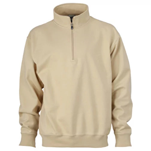 Sweat-shirt de travail demi-zip, Image 1