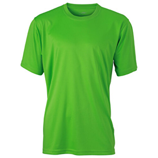 Men’s Active - T , James Nicholson, lime-grün, 100% Polyester, L, , Bild 1