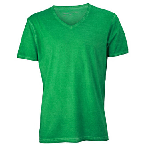 Men’s Gipsy T-Shirt , James Nicholson, fern-grün, 100% Baumwolle, S, , Bild 1