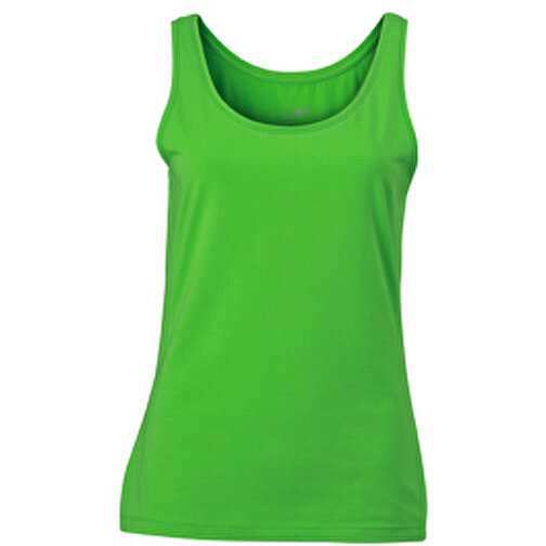 Ladies’ Elastic Top , James Nicholson, lime-grün, 95% Baumwolle, 5% Elasthan, XL, , Bild 1