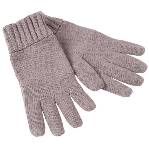 Melange Gloves Basic , Myrtle Beach, granite, 80% Polyacryl, 20% Polyamid, S/M, , Bild 1