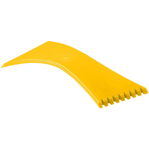 Eiskratzer 'Ergonomic' , standard-gelb, Kunststoff, 19,20cm x 2,40cm x 9,30cm (Länge x Höhe x Breite), Bild 1