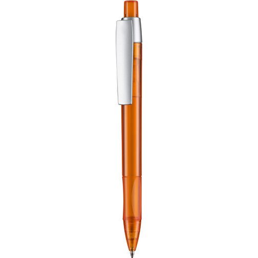 Kugelschreiber Cetus Transparent , Ritter-Pen, flamingo, ABS-Kunststoff, 14,20cm (Länge), Bild 1