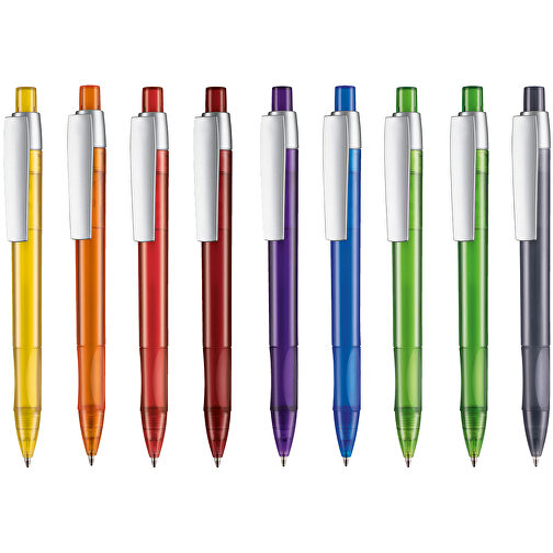 Kugelschreiber Cetus Transparent , Ritter-Pen, royal-blau, ABS-Kunststoff, 14,20cm (Länge), Bild 4