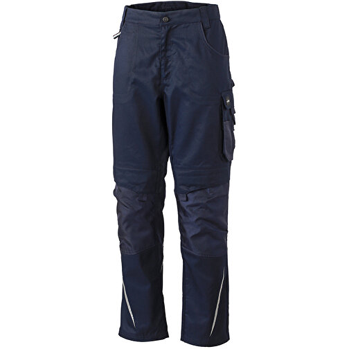 Workwear Pants , James Nicholson, navy/navy, 100% Polyamid CORDURA ®, 54, , Bild 1