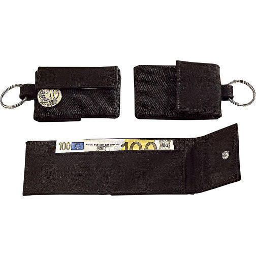 Blackmaxx® Mini plånbok 'MoneyOrganizer' svart, Bild 1