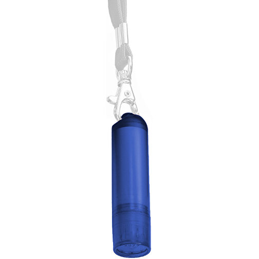 VitaLip® 'Eco' Freestyle (ohne Lanyard) , dunkelblau gefrostet, PS, 6,30cm (Höhe), Bild 1