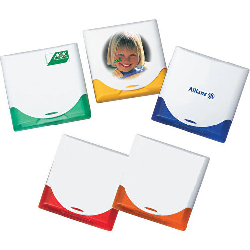 VitaBox 'First Aid' , weiß/grün, PP, 10,70cm x 2,20cm x 10,20cm (Länge x Höhe x Breite), Bild 1