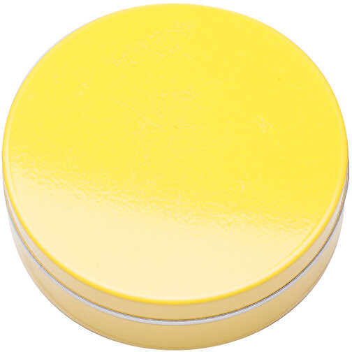 XS-Taschendose , tictac, gelb-glänzend, 1,60cm (Höhe), Bild 1