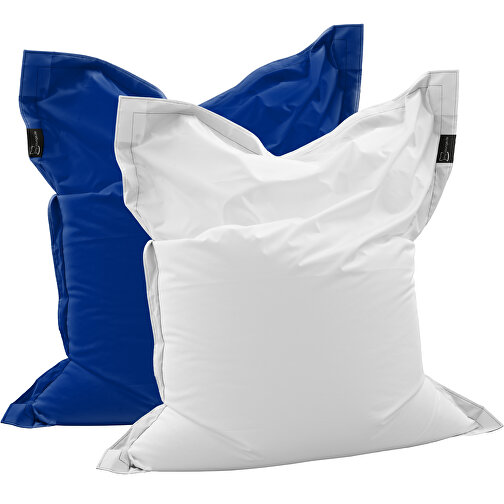 Sitzsack Lounger, Inkl. Einseitigem Digitaldruck , blau, 40% Repreve® / 60% Polyester, 180,00cm x 30,00cm x 140,00cm (Länge x Höhe x Breite), Bild 2