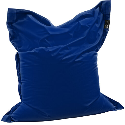 Sitzsack Lounger, Inkl. Einseitigem Digitaldruck , blau, 40% Repreve® / 60% Polyester, 180,00cm x 30,00cm x 140,00cm (Länge x Höhe x Breite), Bild 3