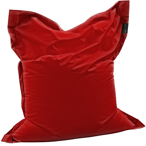Sitzsack Lounger, Inkl. Einseitigem Digitaldruck , rot, 40% Repreve® / 60% Polyester, 180,00cm x 30,00cm x 140,00cm (Länge x Höhe x Breite), Bild 3