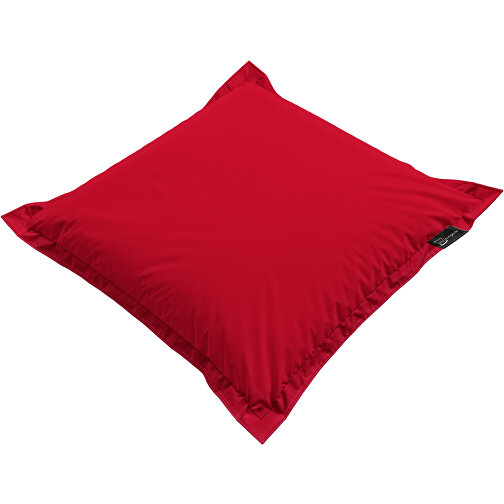 Sitzsack Quad Lounger , rot, 40% Repreve® / 60% Polyester, 140,00cm x 30,00cm x 140,00cm (Länge x Höhe x Breite), Bild 1