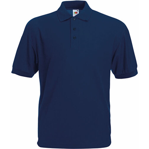 65/35 Polo , Fruit of the Loom, navy, 35 % Baumwolle / 65 % Polyester, 3XL, , Bild 1