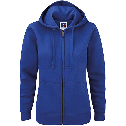 Authentic Zipped Hooded Sweat Für Damen , Russell, königsblau, 80 % Baumwolle, 20 % Polyester, XL, , Bild 1