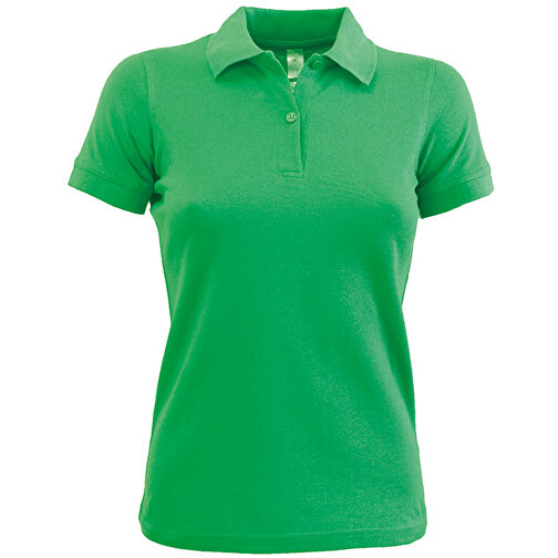 Safran Pure-Women Polo , B&C, kelly grün, 100 % Baumwolle, M, , Bild 1