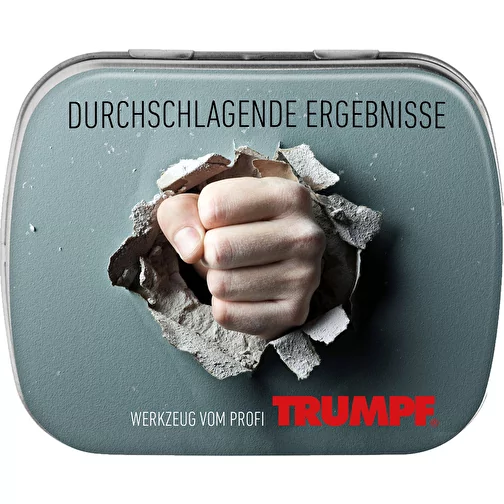 Mini boîte de conserve nostalgie avec tampon ou impression numérique, Image 1