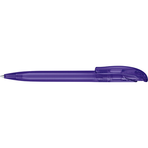Senator® Challenger Clear Druckkugelschreiber , Senator, violett, Kunststoff, 15,00cm x 149,00cm x 12,00cm (Länge x Höhe x Breite), Bild 3