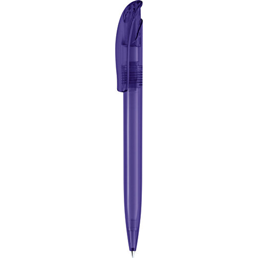 Senator® Challenger Frosted Druckkugelschreiber , Senator, violett, Kunststoff, 15,00cm x 149,00cm x 12,00cm (Länge x Höhe x Breite), Bild 1