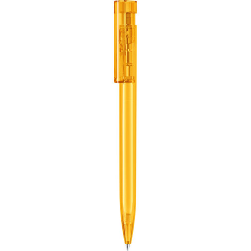 Senator® Liberty Clear Druckkugelschreiber , Senator, gelb, Kunststoff, 11,00cm x 145,00cm x 15,00cm (Länge x Höhe x Breite), Bild 1