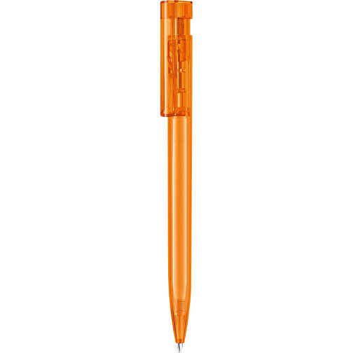 Senator® Liberty Clear Druckkugelschreiber , Senator, orange, Kunststoff, 11,00cm x 145,00cm x 15,00cm (Länge x Höhe x Breite), Bild 1