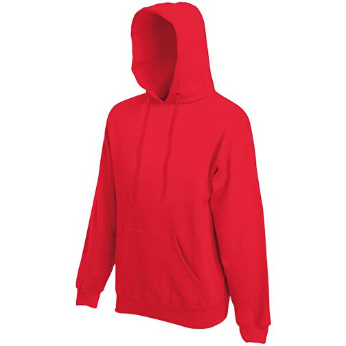 Hooded Sweat , Fruit of the Loom, rot, 70 % Baumwolle, 30 % Polyester, M, , Bild 1