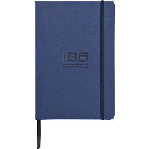 Deluxe Hardcover PU A5 Notizbuch, Navy Blau , navy blau, Papier, 1,50cm x 21,50cm (Länge x Höhe), Bild 8