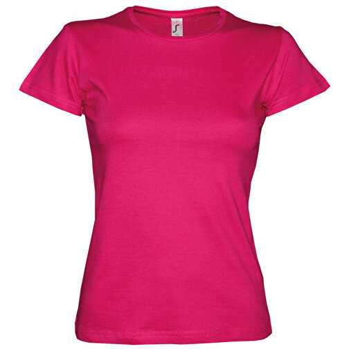 Ladies T-Shirt Miss , Sol´s, fuchsia, M, , Bild 1