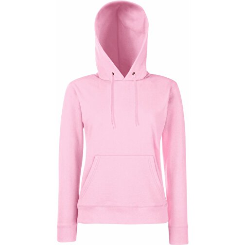 Lady-Fit Hooded Sweat , Fruit of the Loom, rose, 80 % Baumwolle / 20 % Polyester, 2XL, , Bild 1