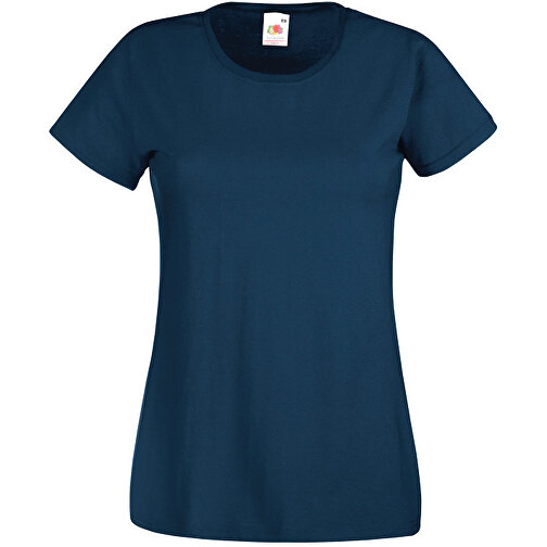 New Lady-Fit Valueweight T , Fruit of the Loom, navy, 100 % Baumwolle, S, , Bild 1