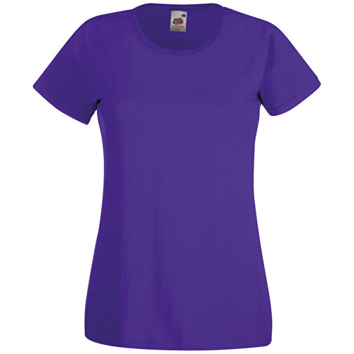 New Lady-Fit Valueweight T , Fruit of the Loom, violett, 100 % Baumwolle, L, , Bild 1