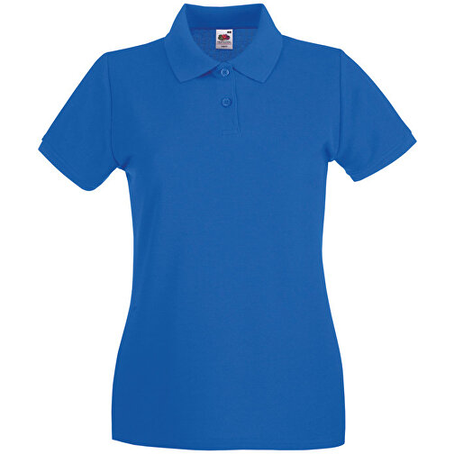 New Lady-Fit Premium Polo , Fruit of the Loom, royal, 100 % Baumwolle, M, , Bild 1