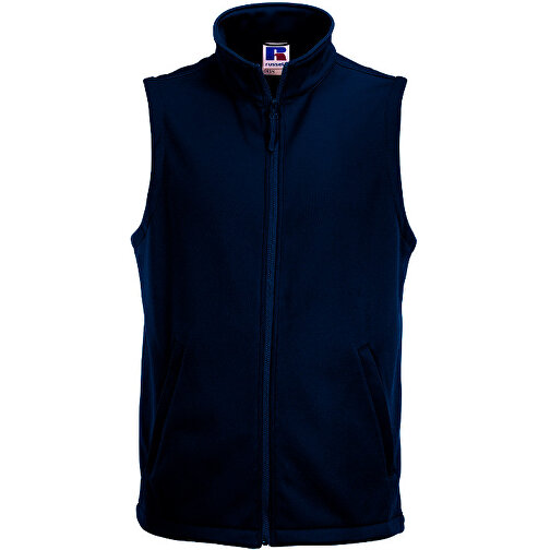 Smart Soft Shell  Gilet Für Herren , Russell, navy blau, 100 % Polyester, M, , Bild 1