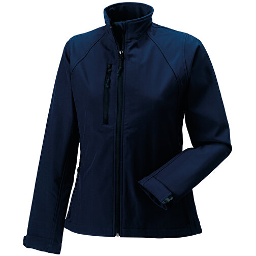 Soft Shell  - Jacke , Russell, navy blau, 92 % Polyester, 8 % Elastan, S, , Bild 1