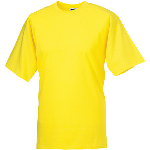 Silver Label T-Shirt , Russell, gelb, 93% Baumwolle, 7% Viskose, M, , Bild 1