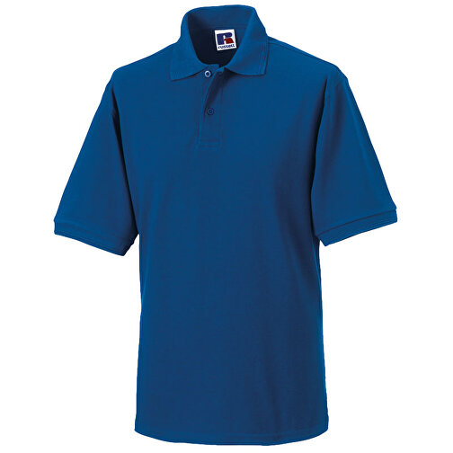 Strapazierfähiges Polo Aus Mischgewebe , Russell, königsblau, 65 % Polyester, 35 % Baumwolle, 5XL, , Bild 1