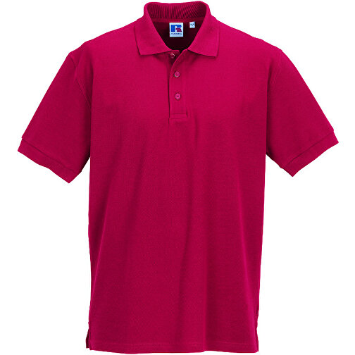 Ultimo Polo Aus Baumwolle , Russell, rot, 100 % Baumwolle, 2XL, , Bild 1