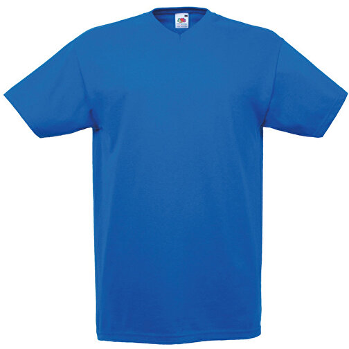 Value V-Neck T-Shirt , Fruit of the Loom, royal, 100 % Baumwolle, L, , Bild 1