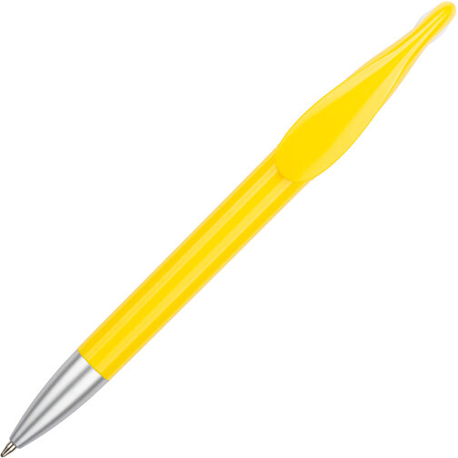 Kugelschreiber Nuit , Promo Effects, gelb / weiß, Kunststoff, 14,10cm (Länge), Bild 5