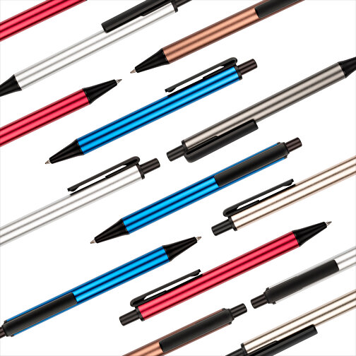 Kugelschreiber Prime , Promo Effects, blau / schwarz, Metall, Kunststoff, 14,20cm (Länge), Bild 10
