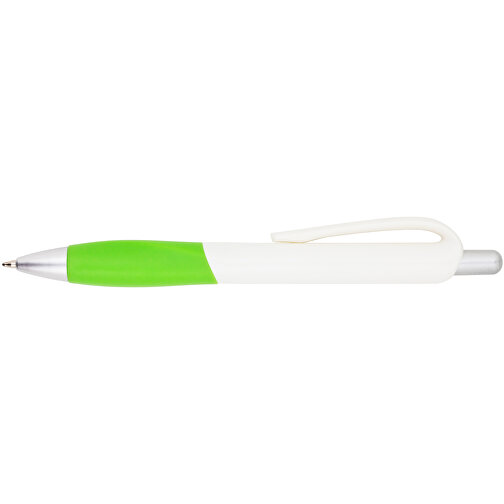 Kugelschreiber Muscle , Promo Effects, grün / weiß, Kunststoff, 14,10cm (Länge), Bild 6